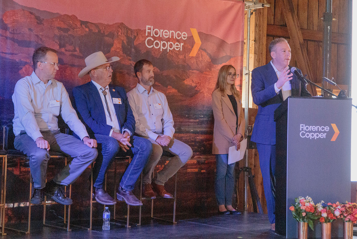 Lee Zeldin Speaks at Florence Copper Event